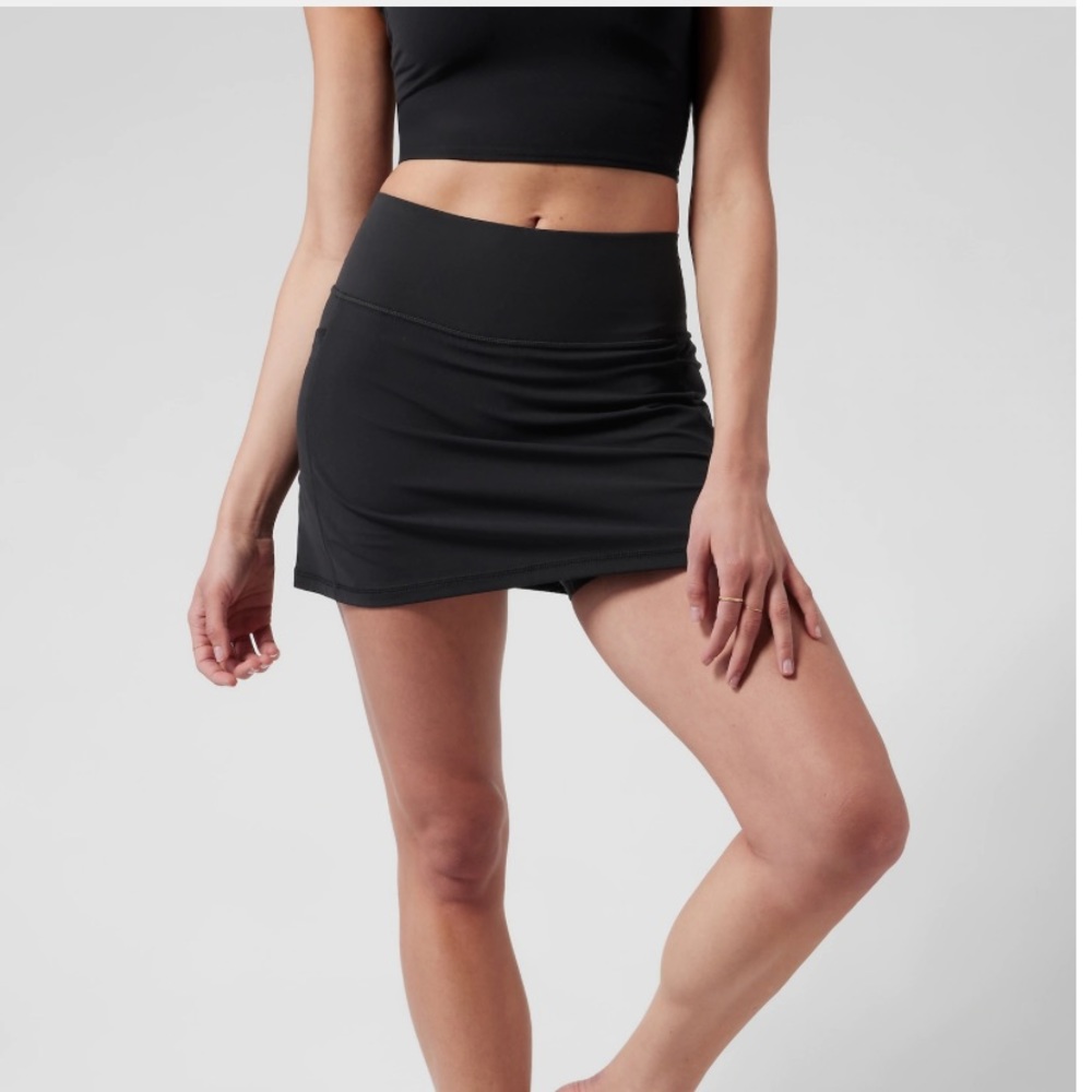 Athleta Black Skort